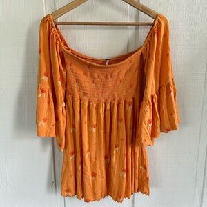 Free People Lana Off The Shoulder Tunic